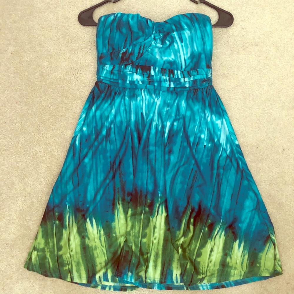 Trixxi tye-dye dress